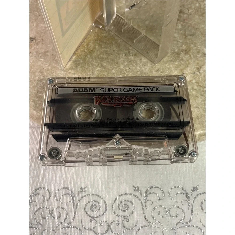 Buck Rogers: Planet of Zoom ColecoVision ADAM Super Game Pack Cassette